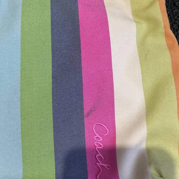 Multi color coach purse - Picture 4 of 10